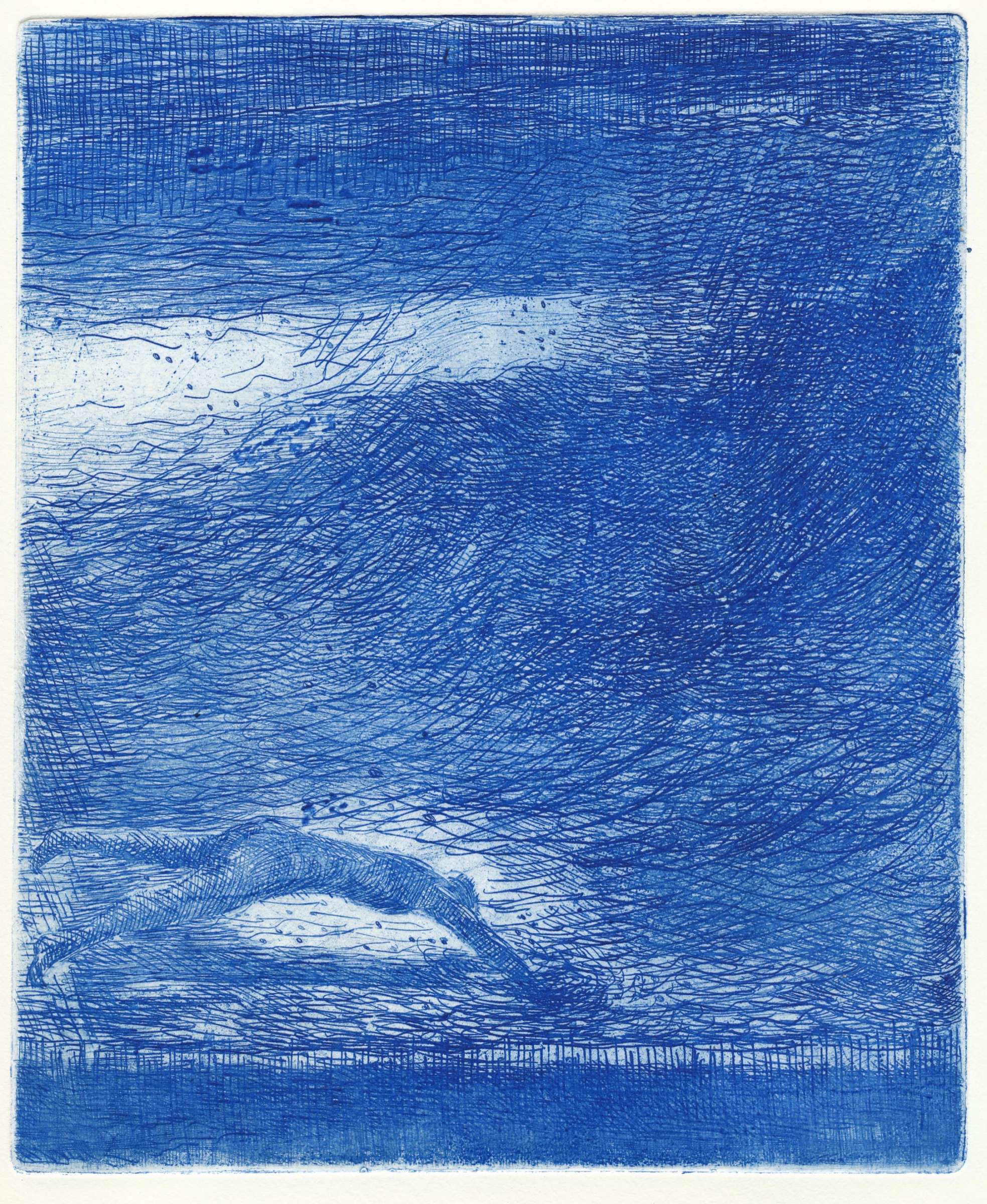 sea diver blue