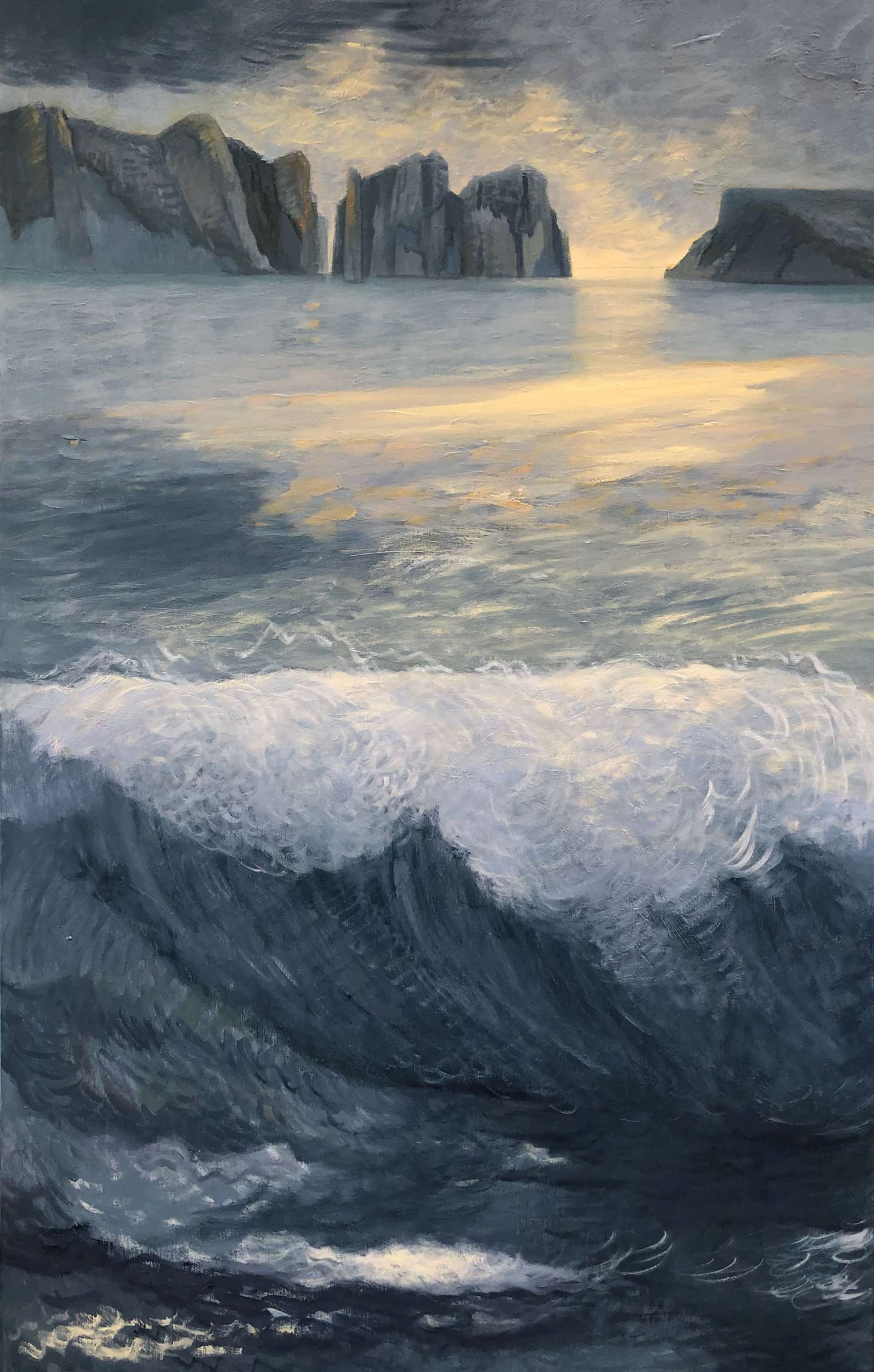 sea dawn Tasman peninsular